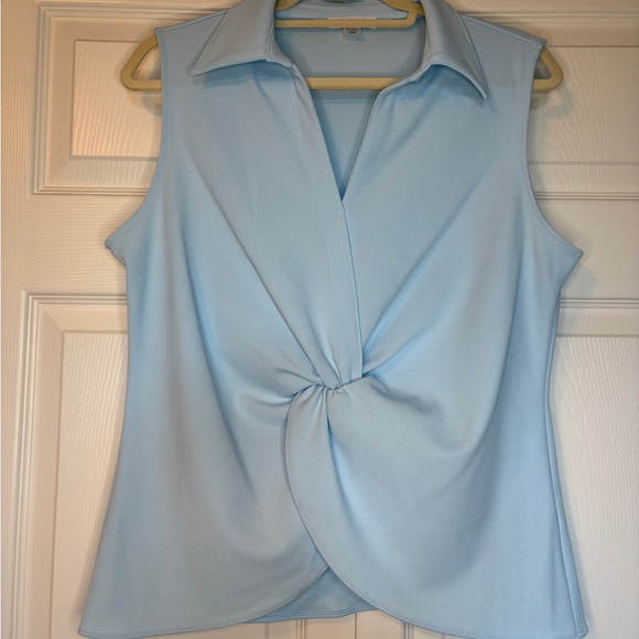 Calvin Klein Tops - Calvin Klein Sleeveless Collared Top